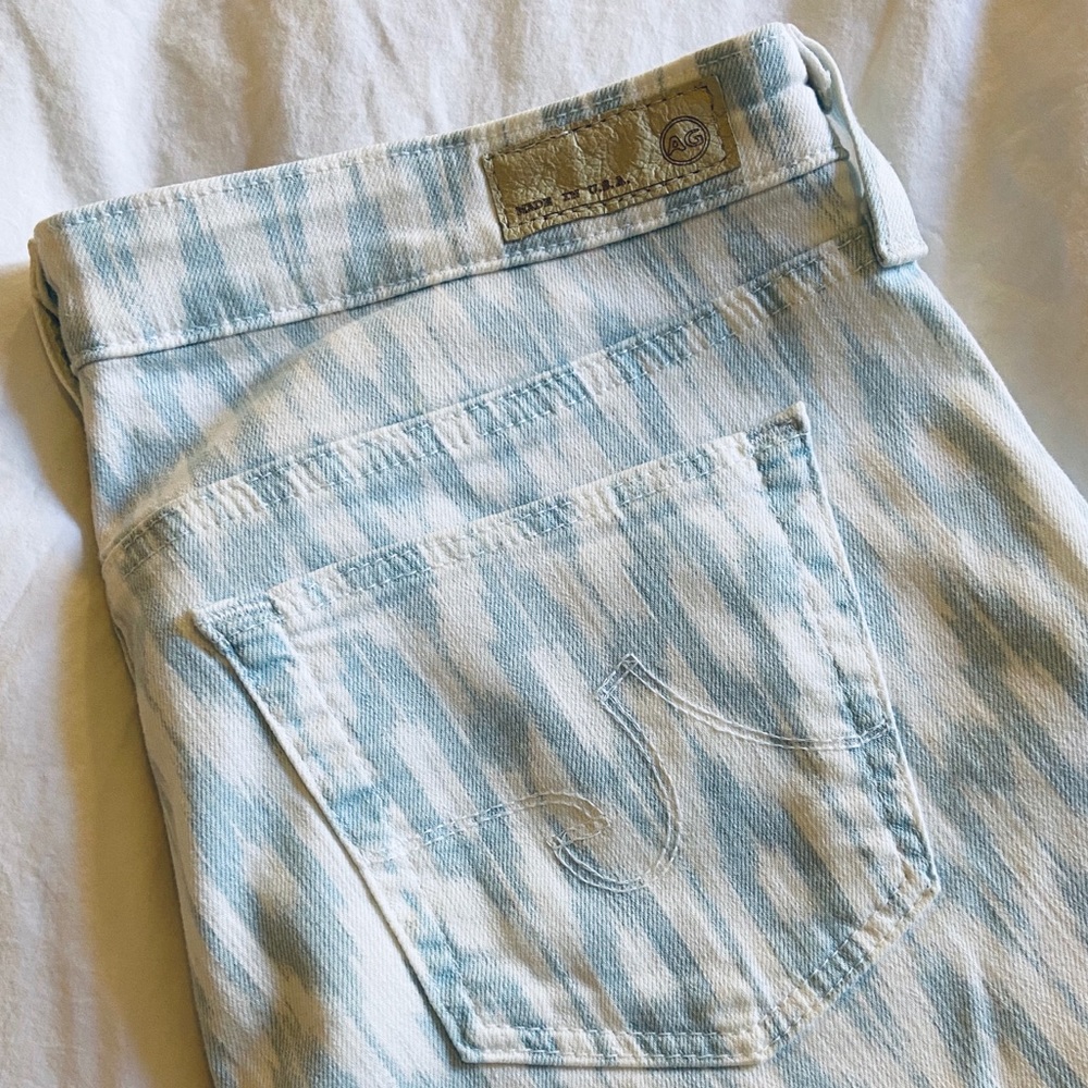 AG Jeans, Ikat blue design, 29R